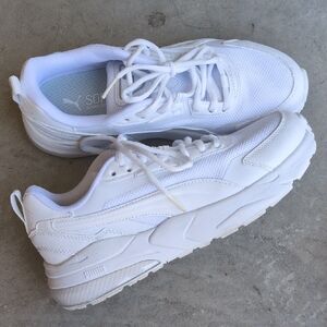 PUMA Soft Foam‎ Womens White Streetwear Walking Shoes Size 8